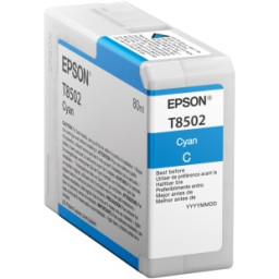 C.t.EPSON T8502 cian (cyan) 80ml. SureColor SC-P800