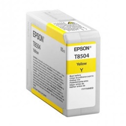 C.t.EPSON T8504 amarillo (yellow) 80ml. SureColor SC-P800
