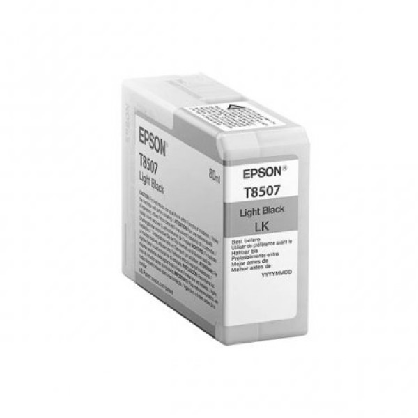 C.t.EPSON T8501 negro claro=gris (light black) 80ml. SureColor SC-P800