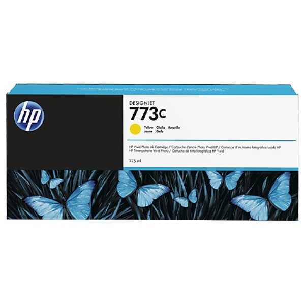 C.t. HP #773C amarillo 775ml Designjet Z6600 Z6610 Z6800 Z6810