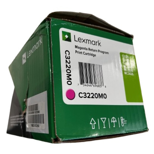 Toner LEXMARK C3224 C3326 C3426 MC3324 MC3326 MC3426  1.500p. Return magenta **caja dañada**