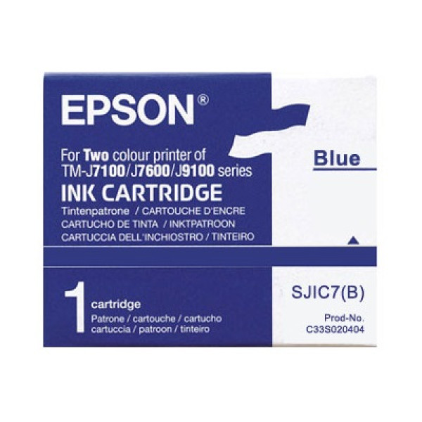 C.t.EPSON TM-J7100/7600 azul SJIC7B - SJIC7(B)