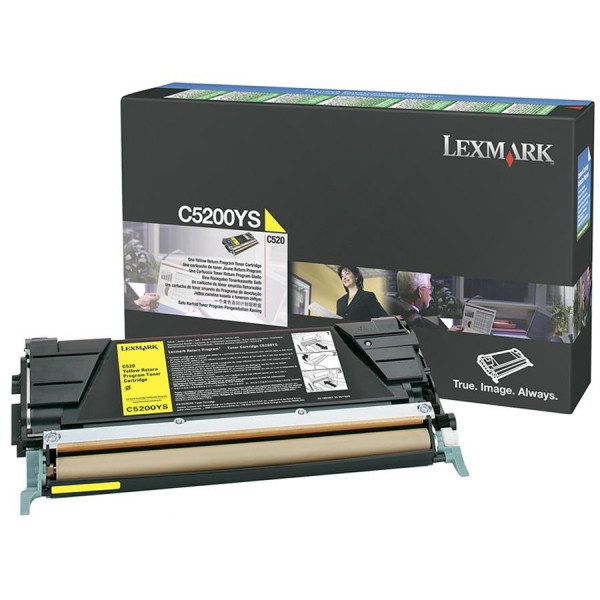 Toner LEXMARK C530 amarillo 1.300p. Return