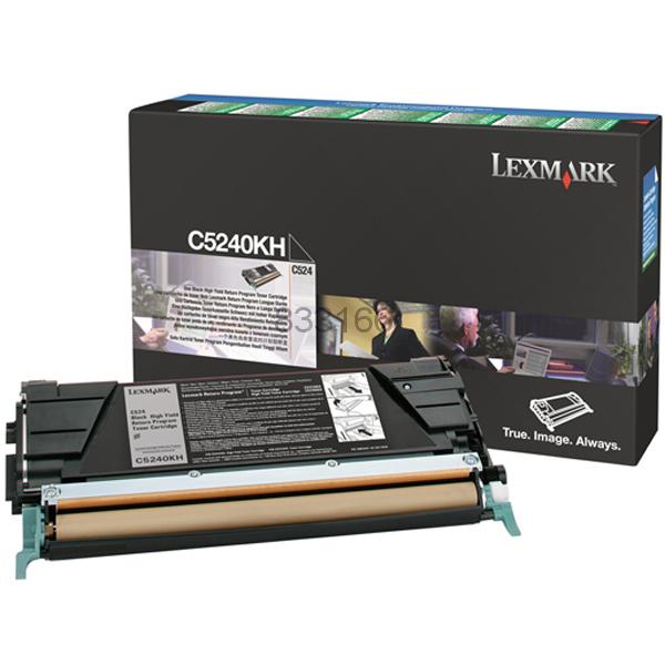 Toner LEXMARK C524 C534 negro 8.000p. Return