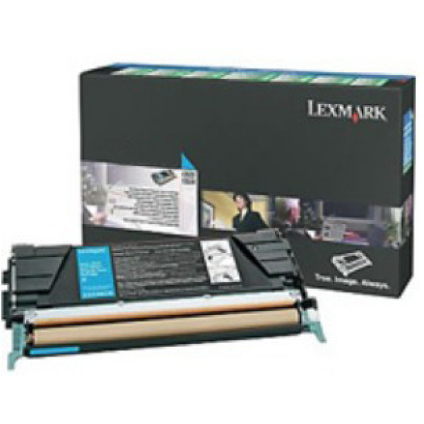 Toner LEXMARK C524 C532 C534 cian 5000p. CORPORATE Return (C524H2CG) *