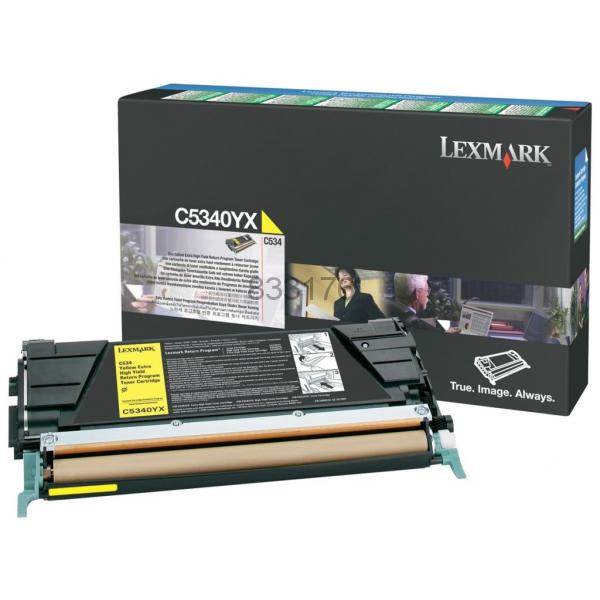 Toner LEXMARK C534 amarillo 7.000p. Return