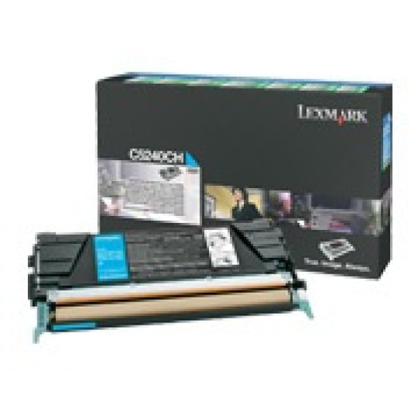 Toner LEXMARK C534 cian 7000p. CORPORATE Return (C534X2CG) *