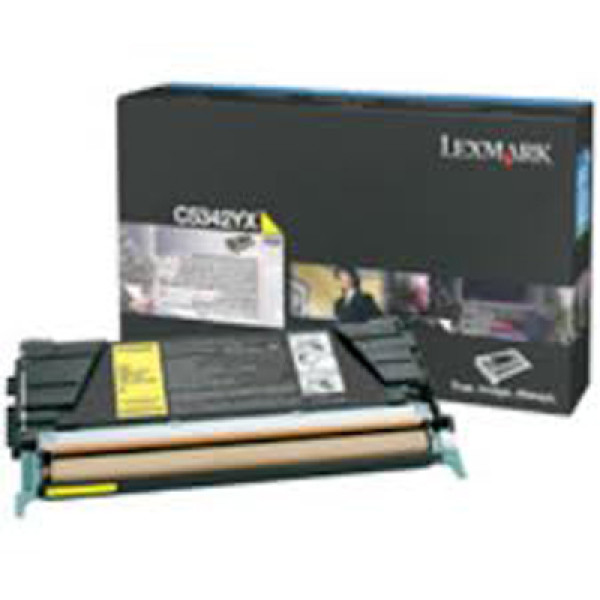 Toner LEXMARK C534 amarillo 7000p. CORPORATE Return (C534X2YG) *