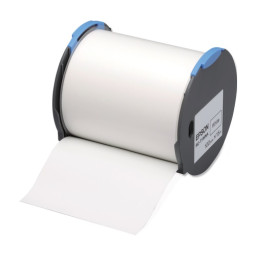 Cinta et.100mm EPSON Labelworks Pro100 blanca ancho 100mm x 15m. (RC-T1WNA) White Tape