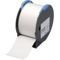 Cinta etiq.plástica EPSON LWorks Pro100 blanca ancho 50mm x 15m (RC-T5WNA) White Tape