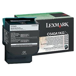 Toner LEXMARK C540 C543 C544 X543 X544 negro 1.000p. Return