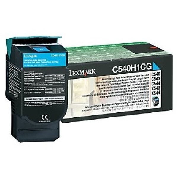 Toner LEXMARK C540 C543 C544 X543 X544 cian 2.000p. HC Return