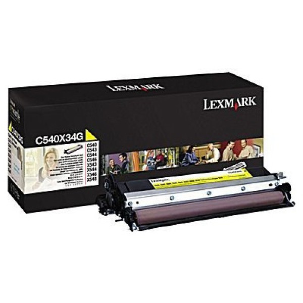 Revel.fotog.LEXMARK amarillo C540 C543 C544 X543 X544 30000p.