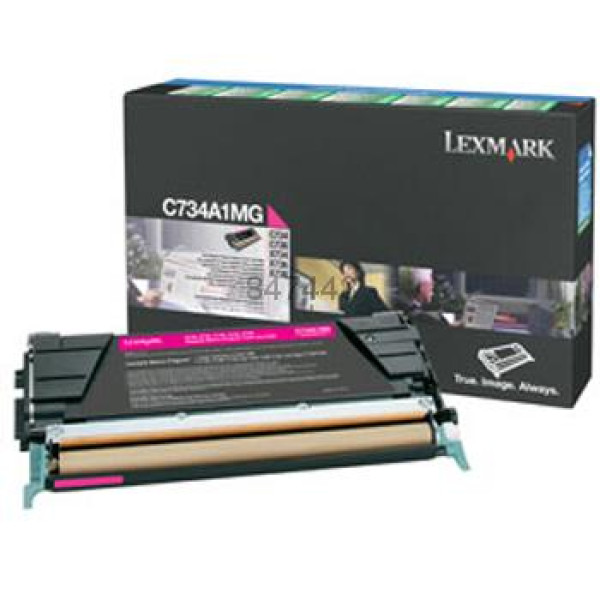 Toner LEXMARK C734 C736 X734 X736 X738 magenta 6.000p. Return