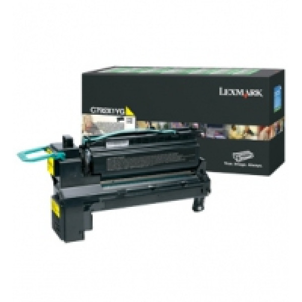 Toner LEXMARK C792 amarillo 20.000p. Return 