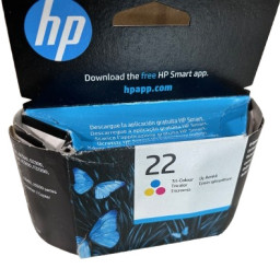 C.t.HP #22 color PSC 1400 1410 Dj 3940 **caja dañada. interior sin usar**