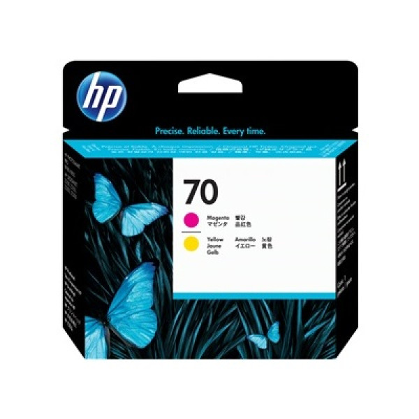 Cabezal HP #70 magenta y amarillo 