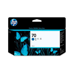 C.t.HP #70 azul con tinta Vivera de 130 ml.