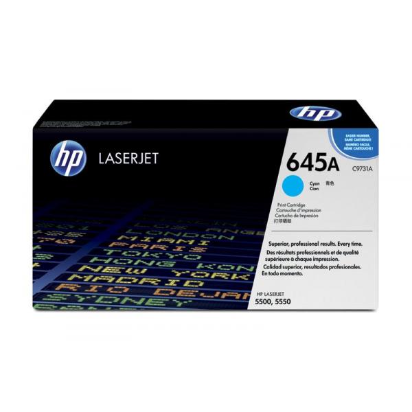 Toner HP LjC.#645A 5500 5550 cian 13.000p.