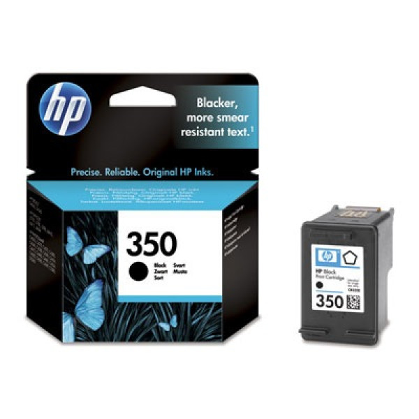 C.t.HP #350 negro J5780 J6400 D4260 C5280 4,5ml baja capac.