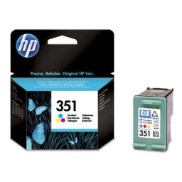 C.t.HP #351 color J5780 J6400 D4260 C5280 3,5ml 170p. Baja capac.
