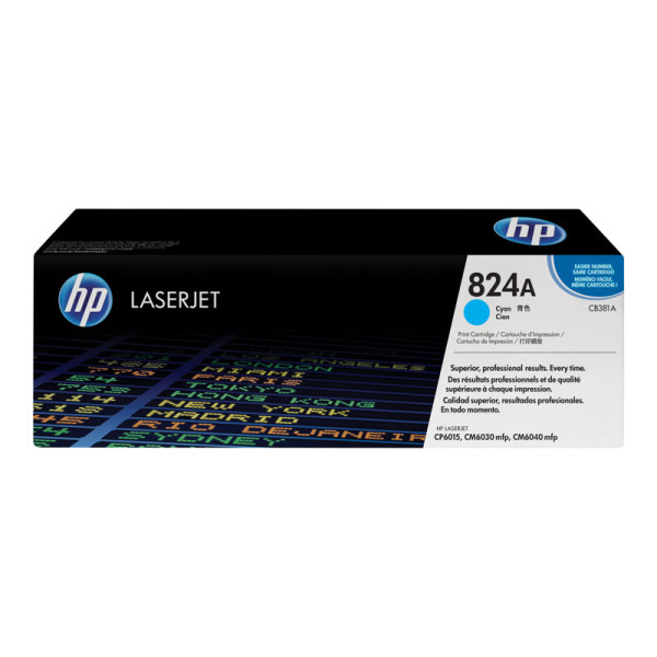 Toner HP #824A LjC.CP6015 CM6030 CM6040 cian 21.000p.