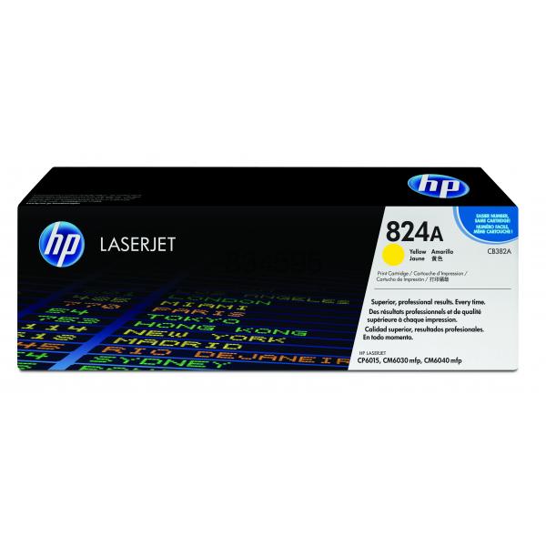 Toner HP #824A LjC.CP6015 CM6030 CM6040 amarillo 21.000p.