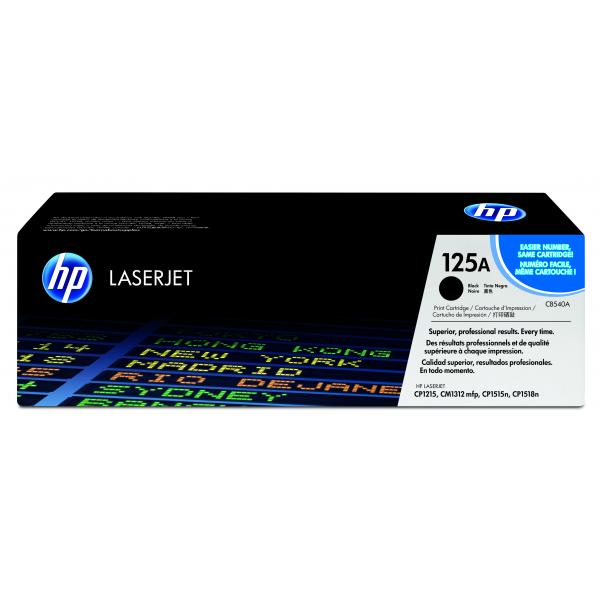 Toner HP #125 LjC. CP1210 1215 1515 1518 negro CM1312  2.200p.