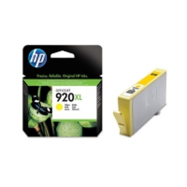 C.t.HP #920XL amarillo Officejet 920 6000 6500 7000