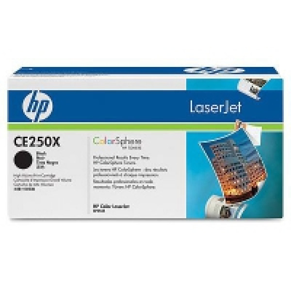 Toner HP #504X LjC.CP3525 CM3530 negro 10.500p.