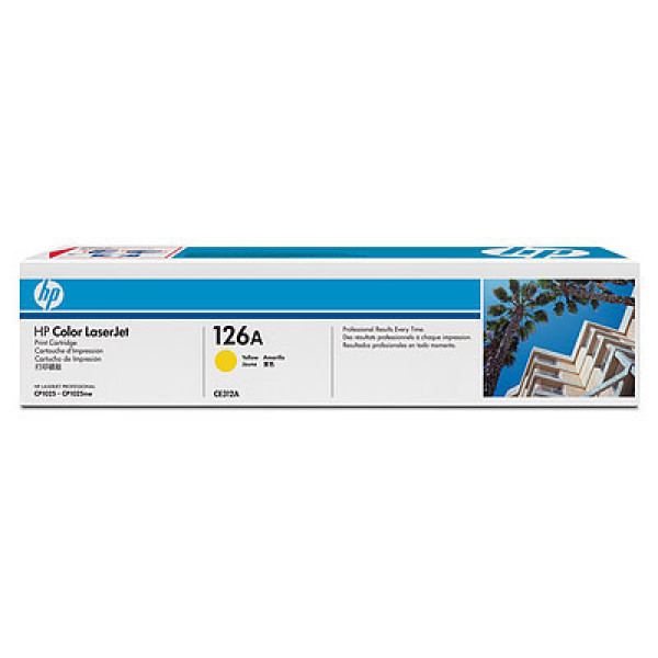 Toner HP #126A LjC.CP1025 Pro100 M175 M275 amarill 1.000p.