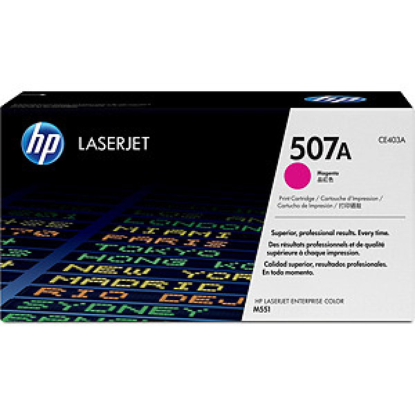 Toner HP #507A Lj Enterprise 500 M551 M570 magenta 6.000p.