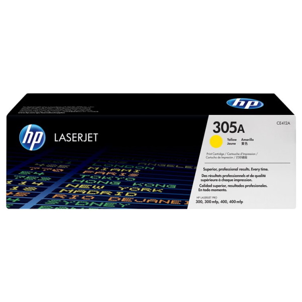 Toner HP #305A amarillo 2.600p. Ljet Pro 300 M351 Pro 400 M451 M475