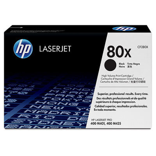 Toner HP #80X Lj Pro 400 M401 M425 negro 6.900p.