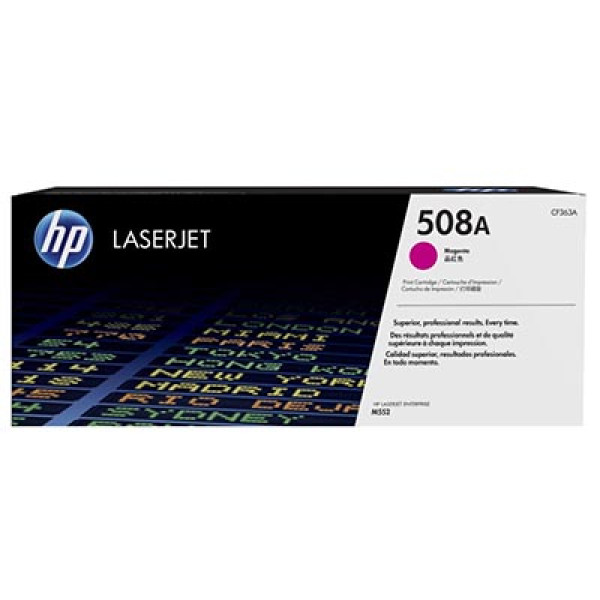 Toner HP #508A Lj Enterprise M552 M553 magenta 5.000p.