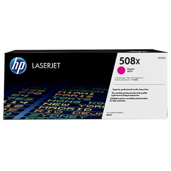 Toner HP #508X Lj Enterprise M552 M553 magenta 9.500p.