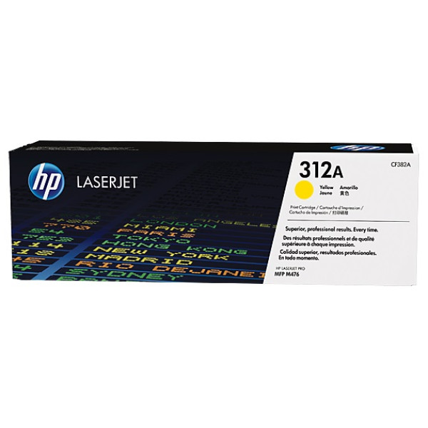 Toner HP #312A amarillo M476 2.700p.