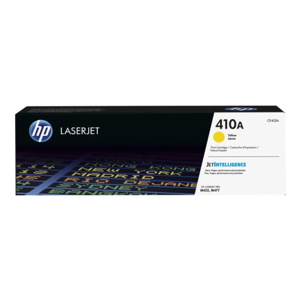 Toner HP #410A amarillo M452 M377 M477 2.300p.