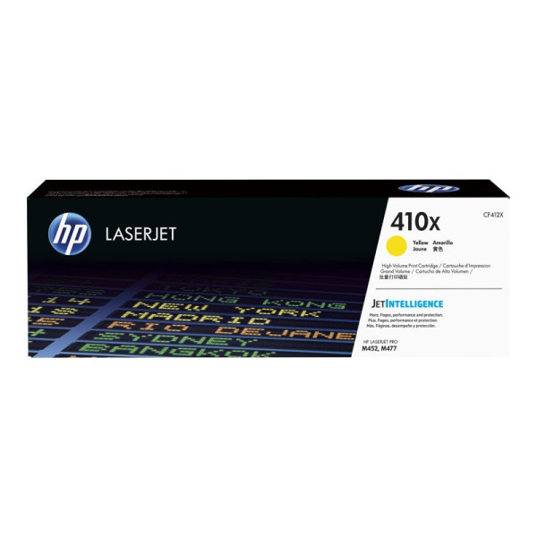 Toner HP #410X amarillo M452 M377 M477 5.000p.