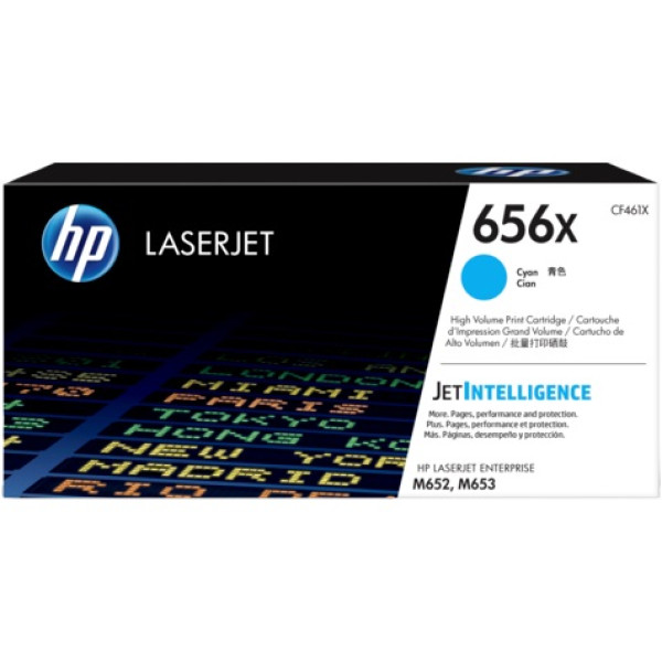 Toner HP #656X cian Enterprise M652 M653 22.000p.