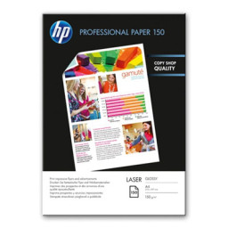 Papel HP Profesional laser 150 150A4  150g. satinado