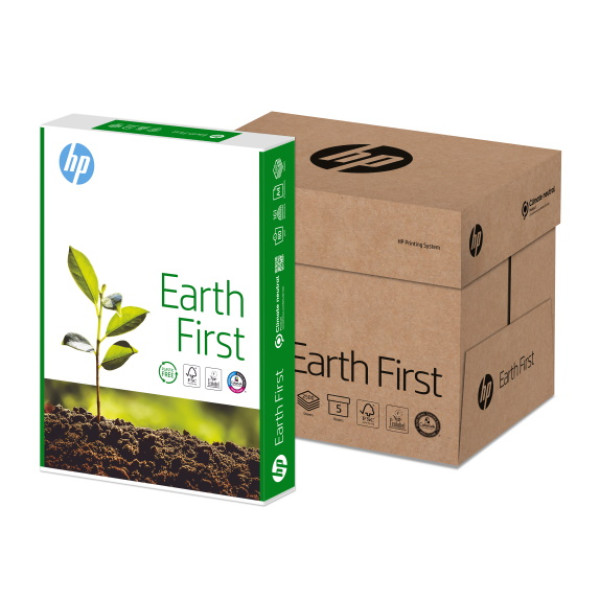 Papel HP Earth First 500A4  80g. inkjet/laser (187520) Libre de plástico