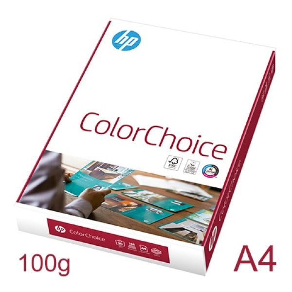 Papel HP ColorChoice Laser 500A4  100g. láser color (166403)