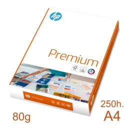 Papel HP Premium 250A4  80g. Inkjet/Copy/Laser color (40003888)(178460)