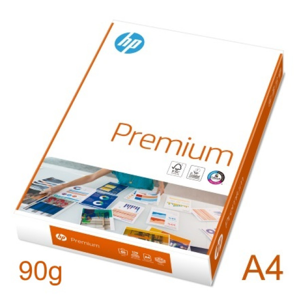 Papel HP Premium 500A4  90g. Inkjet/Copy/Laser color (166516)