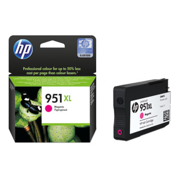 C.t.HP #951XL magenta 1.500p. Officejet Pro 8100 8600 8610 8615 8620 Pro 251 276