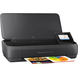 Mult.inkjet color HP Officejet 250 portátil A4 10/6pm 50h USB/WiFi CA y batería l/durac.