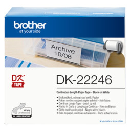Cinta continua DK papel adhesivo blanc 103mmx30,5m para QL1050 QL1060 QL1100 QL1110NWB