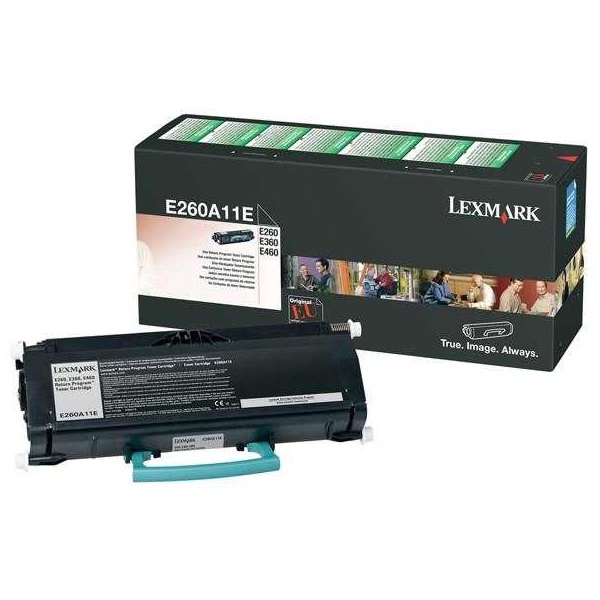 Toner LEXMARK E260 E360 E460 E462 3.500p. (E260A31E) Toner LEXMARK E260 E360 E460 E462 3.500p. (E260A31E)