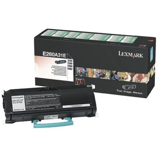 Toner LEXMARK E260 E360 E460 E462 3.500p. (E260A11E)